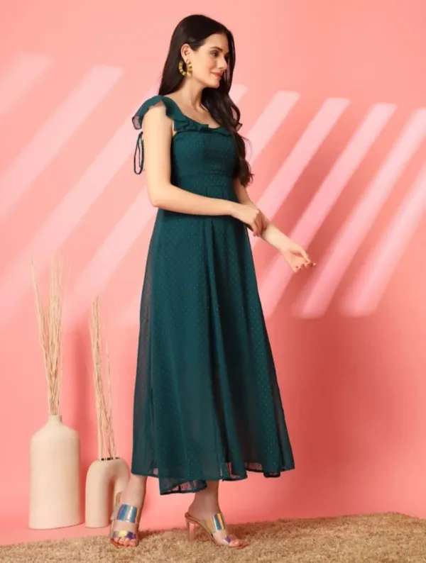 Green_Georgette_Premium_And_Elegant_Long_Dress_For_Women