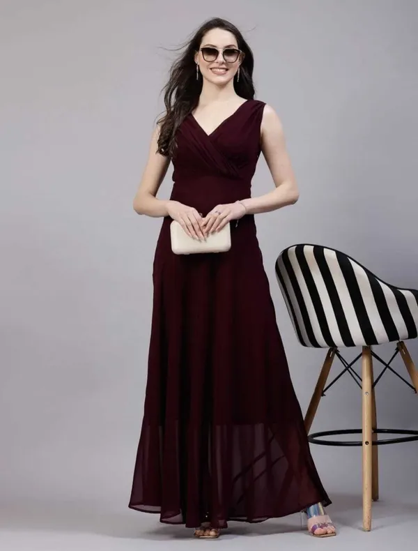 Wine_Georgette_Premium_And_Elegant_Long_Dress_For_Women