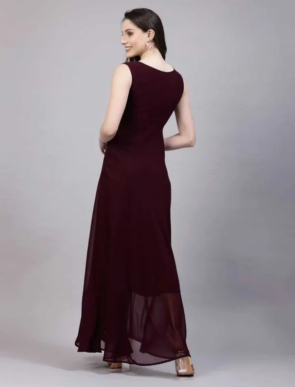 Wine_Georgette_Premium_And_Elegant_Long_Dress_For_Women