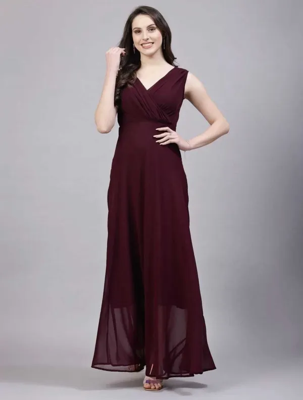 Wine_Georgette_Premium_And_Elegant_Long_Dress_For_Women