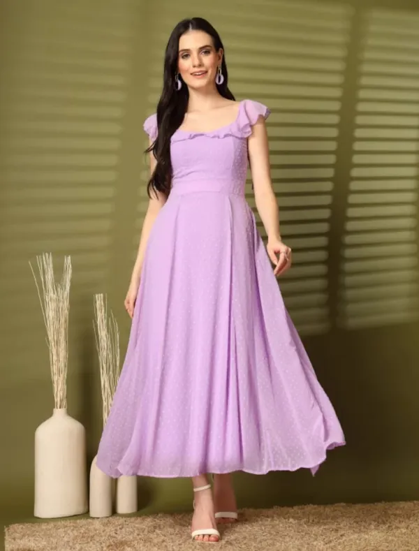 Lavender_Georgette_(Embroidery)_Premium_And_Elegant_Midi_Dress_For_Women