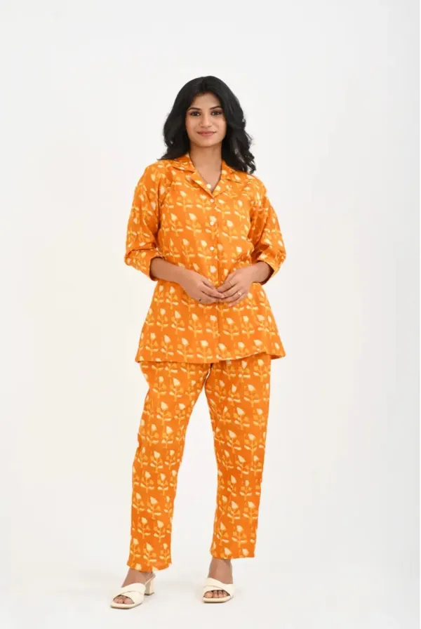 Orange_Georgette_Premium_And_Elegant_Night_Suit_Set_For_Women