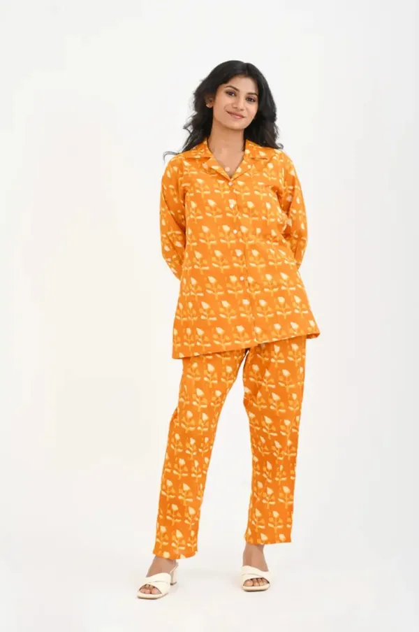 Orange_Georgette_Premium_And_Elegant_Night_Suit_Set_For_Women
