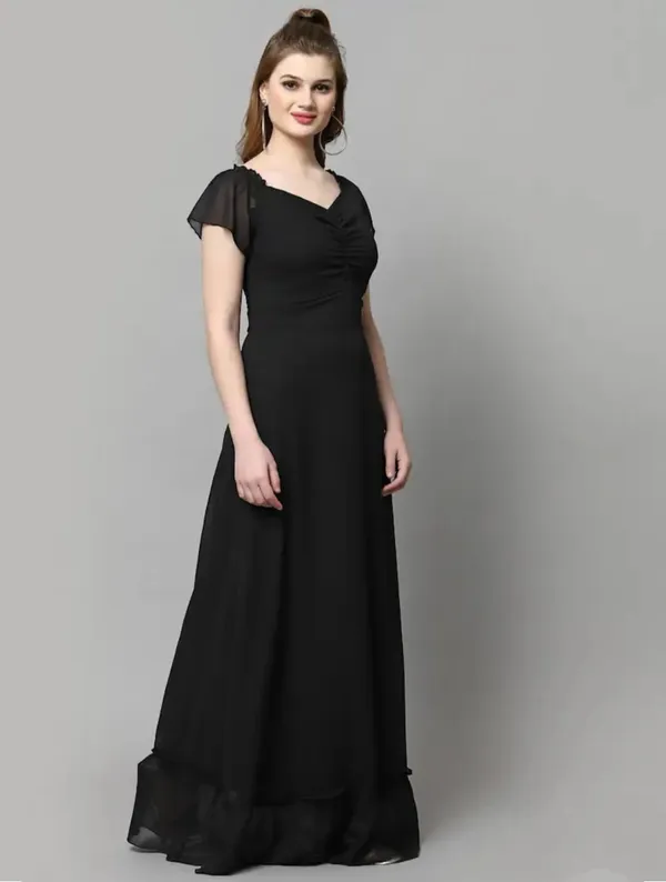 Black_Georgette_Premium_And_Elegant_Long_Dress_For_Women