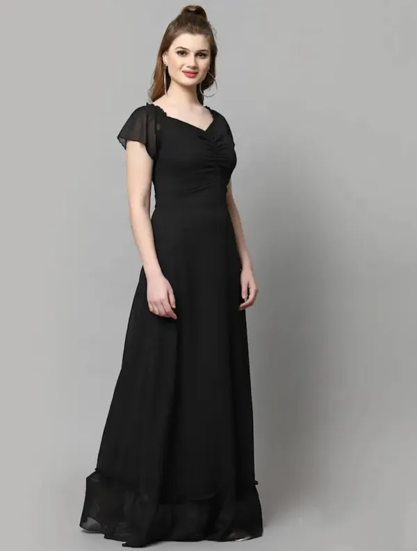 Black_Georgette_Premium_And_Elegant_Long_Dress_For_Women