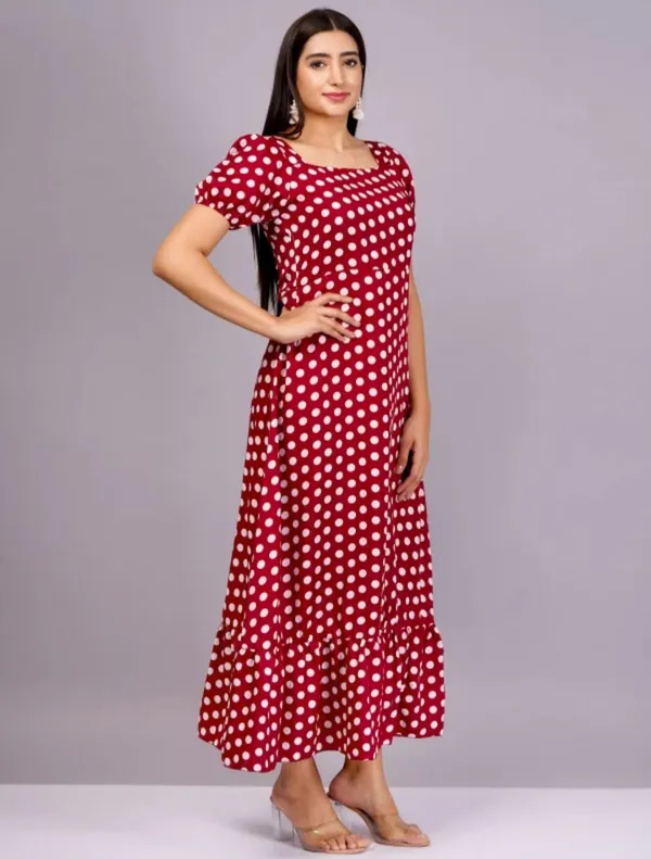 Maroon_Crepe_Premium_And_Elegant_Long_Dress_For_Women