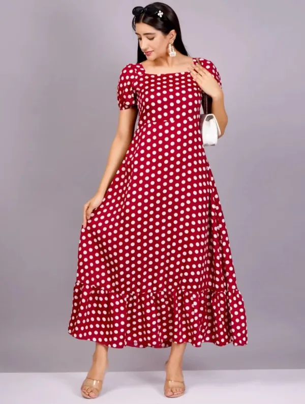 Maroon_Crepe_Premium_And_Elegant_Long_Dress_For_Women