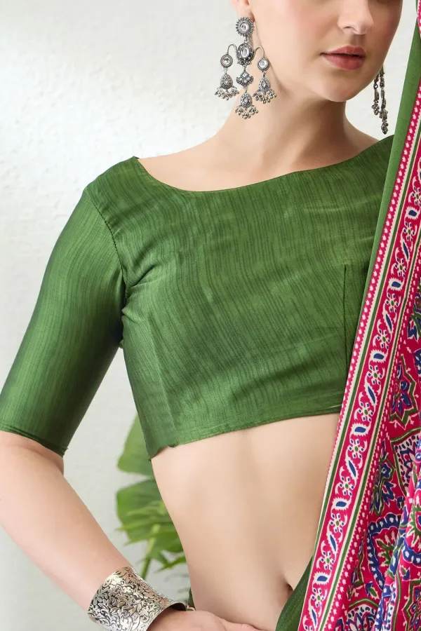 Colorful_Rani_Ajrakh_Printed_Soft_Modal_Silk_Natural_Print_Saree