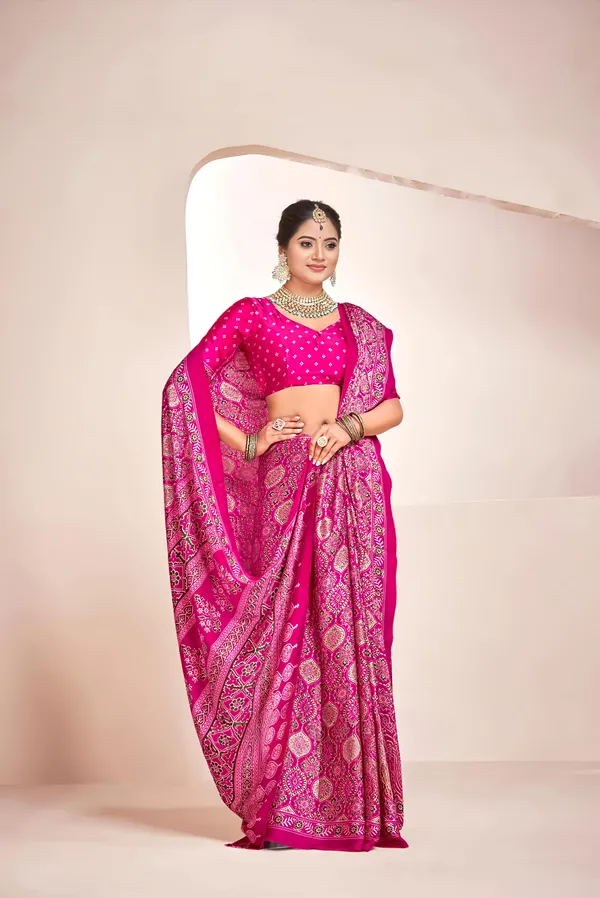 Rani_Ajrakh_Printed_Soft_Modal_Silk_Natural_Print_Saree