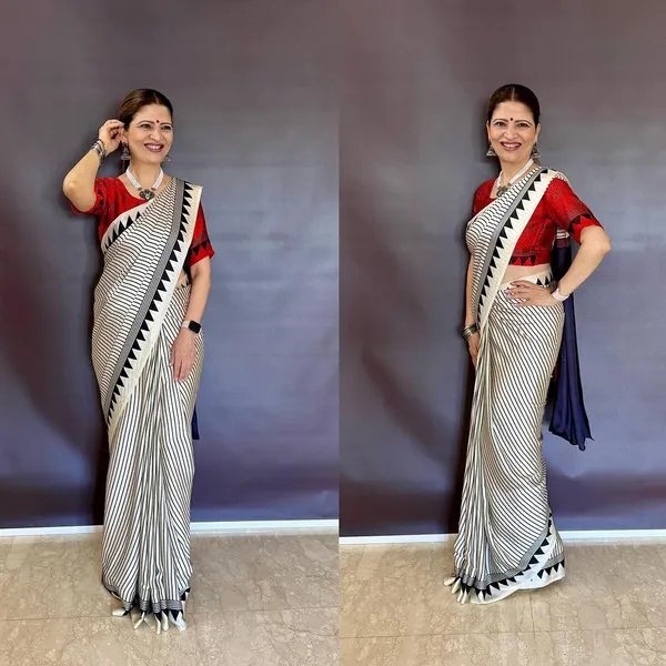 Exclusive_Black_&_White_Stripe_Ajrakh_Semi_gajji__Saree