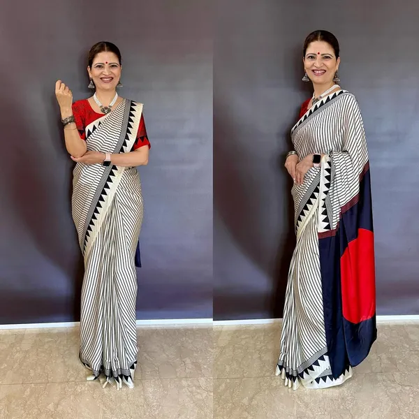Exclusive_Black_&_White_Stripe_Ajrakh_Semi_gajji__Saree