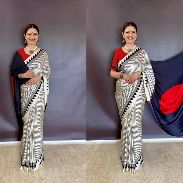 Exclusive_Black_&_White_Stripe_Ajrakh_Semi_gajji__Saree