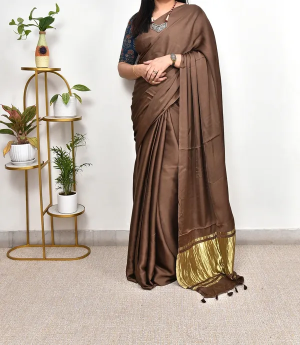 PLAIN_MODAL_SILK_SAREE_WITH_TISSUE_PALLU