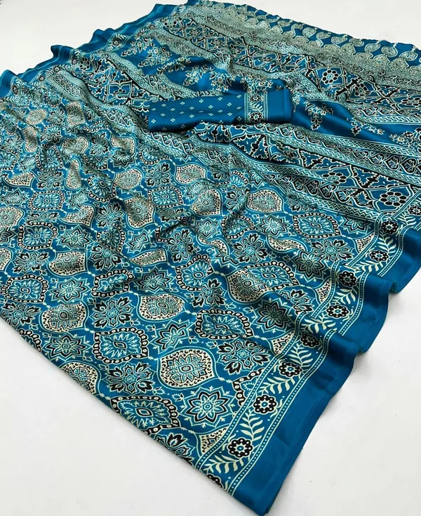 Rama_Ajrakh_Printed_Soft_Modal_Silk_Natural_Print_Saree