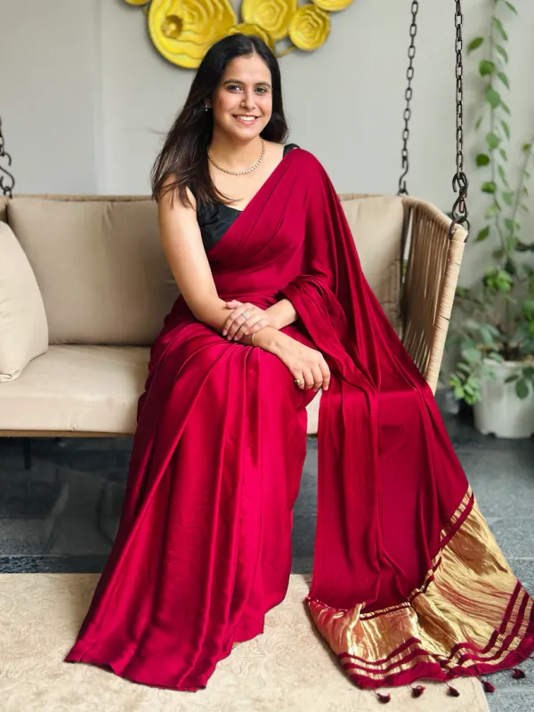 MAROON_MODAL_SILK_SAREE