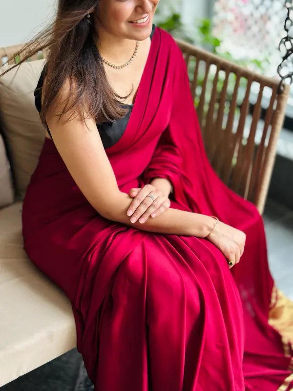 MAROON_MODAL_SILK_SAREE