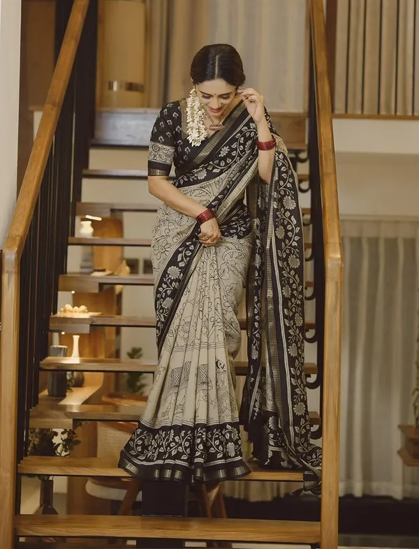 MADHURA_ELEPHANT_MUL_COTTON_KALAMKARI_SAREE
