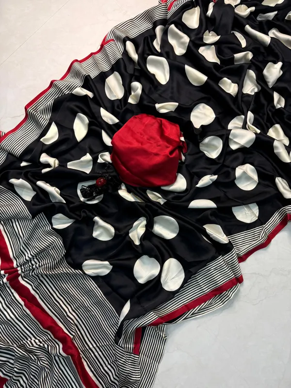 AJRAKH_MODAL_SILK_PREMUIM_SAREE_WITH_BLOUSE_PIECE