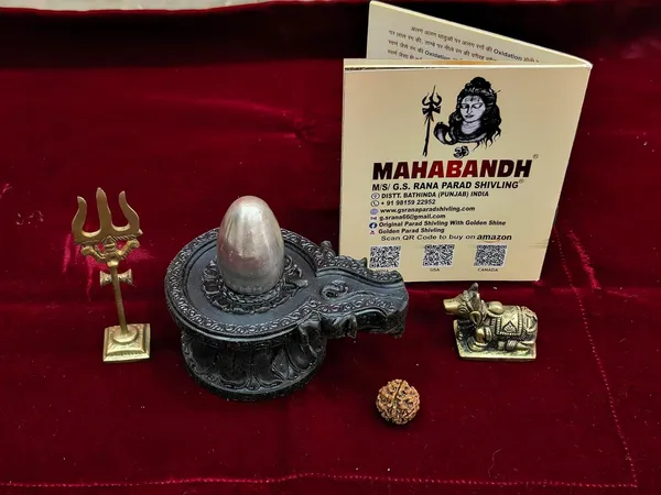 Jyotirling_Sawroop_Original_Parad_Shivling_|_Pure_8_Sanskar_Mercury_|_No_Black_Marks_|_Bringing_Spiritual_Benefits_&_Prosperity_|_300_Grams