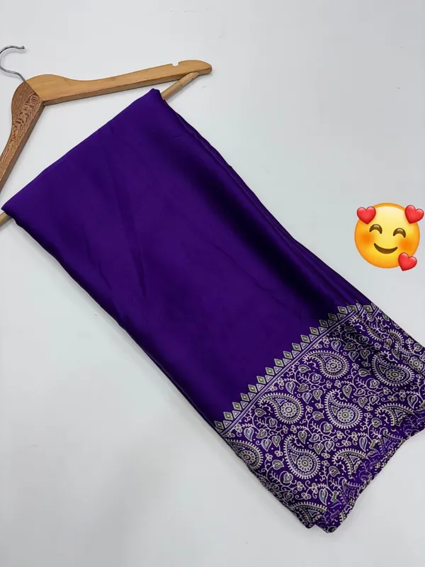 Purple_Ajrakh_Saree_with_Small_Keri_Motifs