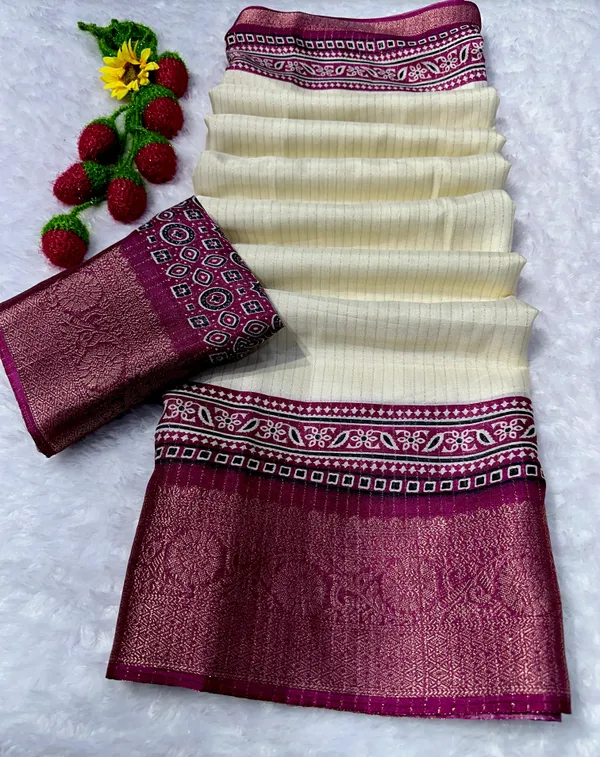 TRADITIONAL_WINE_COLOR_WITH_BEAUTIFULL_GOLDEN_WEVING_SAREE_WITH_LESS_BORDER