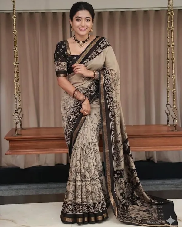 TRADITIONAL__KALAMKARI_PALLU_SAREE