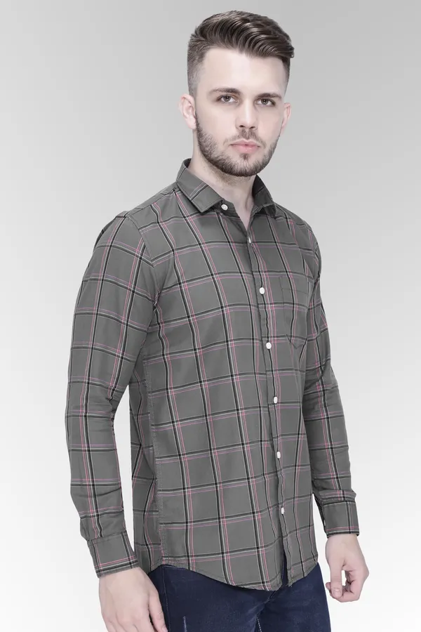 Grey_Cotton_Checks_Slim_Fit_Full_Sleeve_Shirt_For_Men