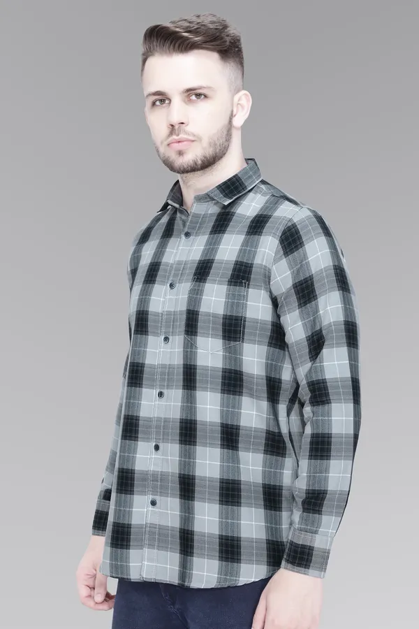 Grey_Cotton_Checks_Slim_Fit_Full_Sleeve_Shirt_For_Men