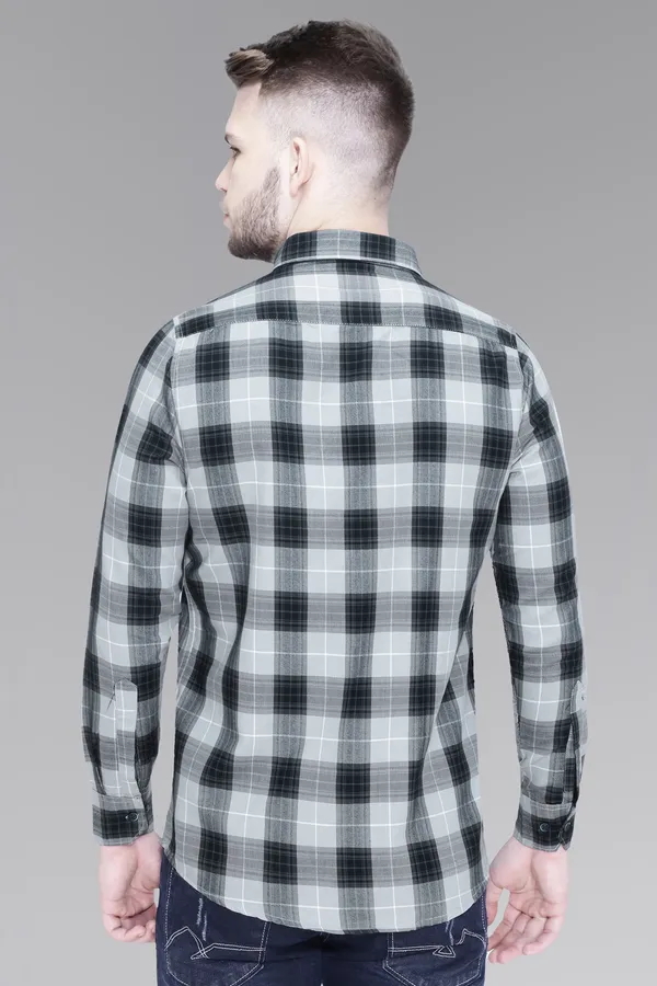 Grey_Cotton_Checks_Slim_Fit_Full_Sleeve_Shirt_For_Men