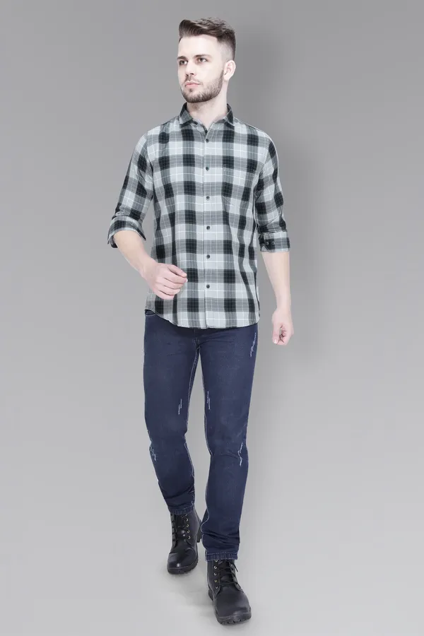 Grey_Cotton_Checks_Slim_Fit_Full_Sleeve_Shirt_For_Men