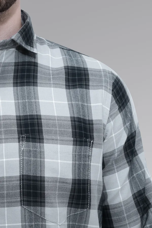 Grey_Cotton_Checks_Slim_Fit_Full_Sleeve_Shirt_For_Men