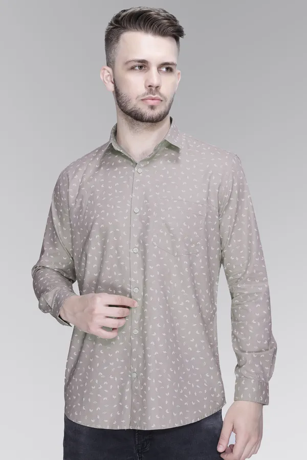Grey_Cotton_Leaf_Slim_Fit_Full_Sleeve_Shirt_For_Men