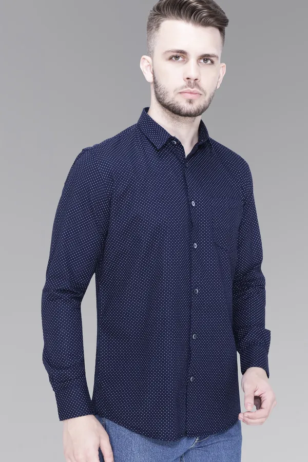 Navy_Cotton_Polka_Dot_Slim_Fit_Full_Sleeve_Shirt_For_Men