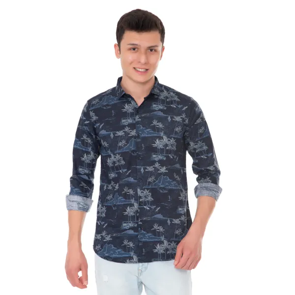 Blue_Cotton_Novelty_Slim_Fit_Full_Sleeve_Shirt_For_Men