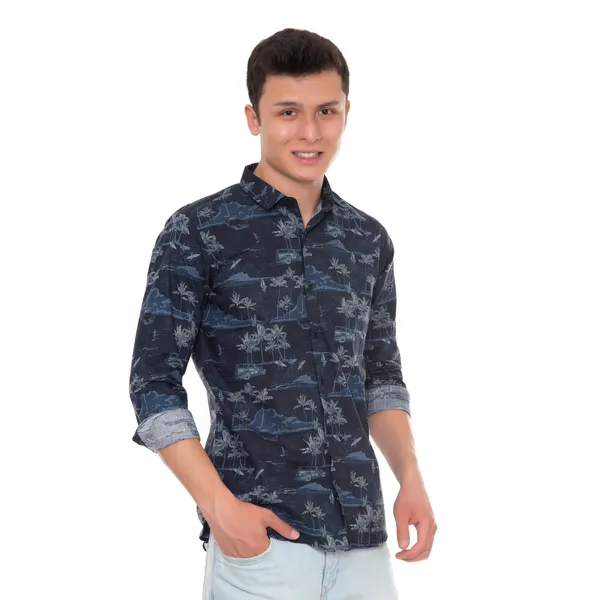 Blue_Cotton_Novelty_Slim_Fit_Full_Sleeve_Shirt_For_Men