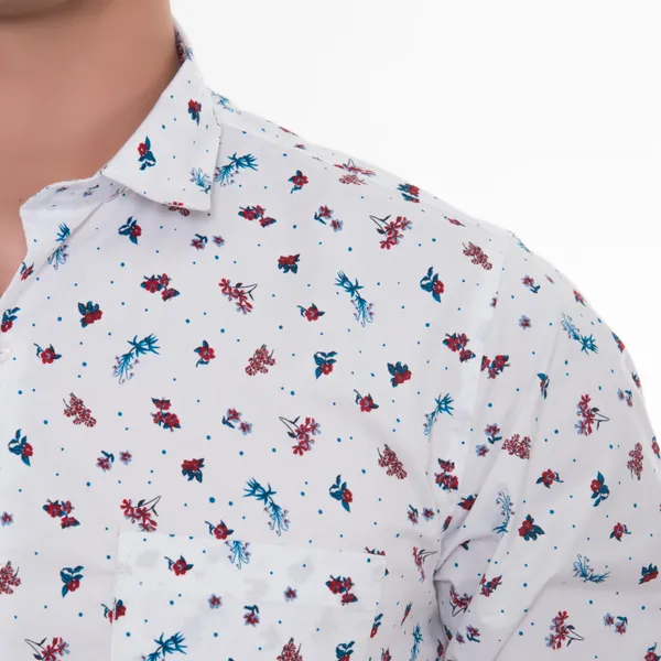 White_Cotton_Floral_Slim_Fit_Full_Sleeve_Shirt_For_Men