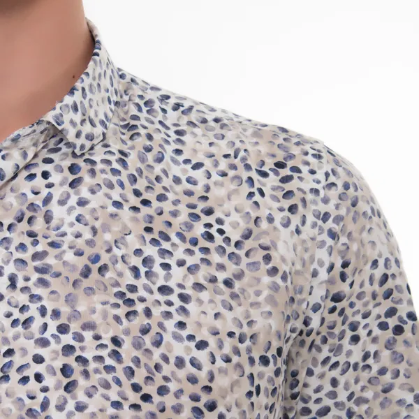 Grey_Rayon_Animal_Slim_Fit_Shirt_For_Men