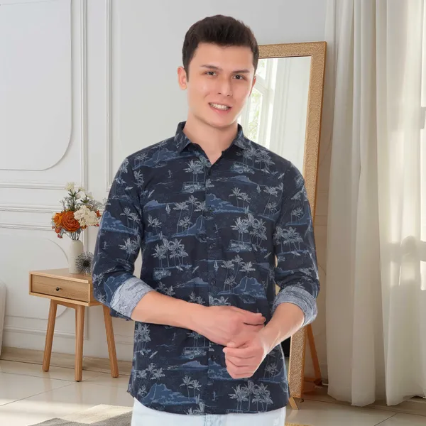 Blue_Cotton_Novelty_Slim_Fit_Full_Sleeve_Shirt_For_Men