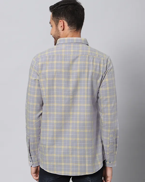 Grey_Cotton_Checks_Slim_Fit_Full_Sleeve_Shirt_For_Men