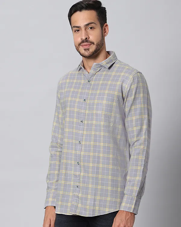 Grey_Cotton_Checks_Slim_Fit_Full_Sleeve_Shirt_For_Men