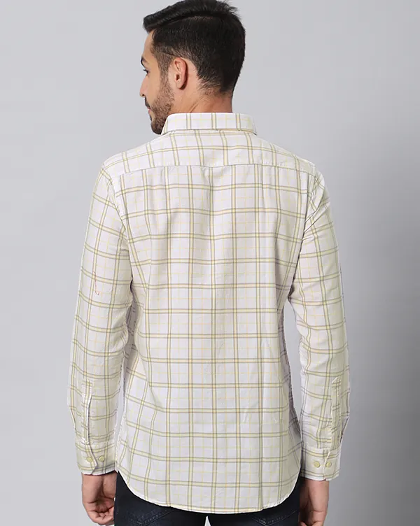 Cream_Cotton_Checks_Slim_Fit_Full_Sleeve_Shirt_For_Men