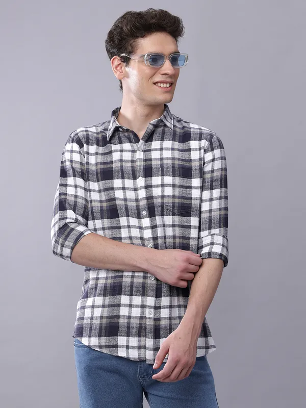 Mens_Checkered_Cotton_Shirt_Full_Sleeve_Casual_Plaid_Button_Down
