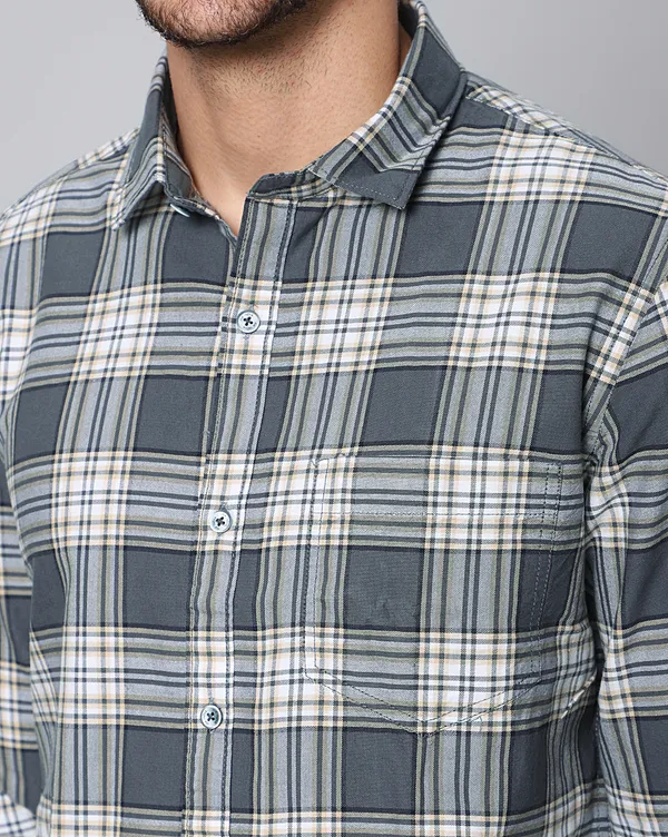 Grey_Cotton_Checks_Slim_Fit_Full_Sleeve_Shirt_For_Men