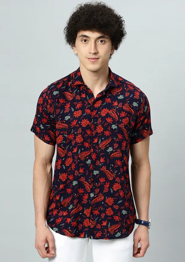 Black_And_Red_Rayon_Paisley_Regular_Fit_Shirt_For_Men