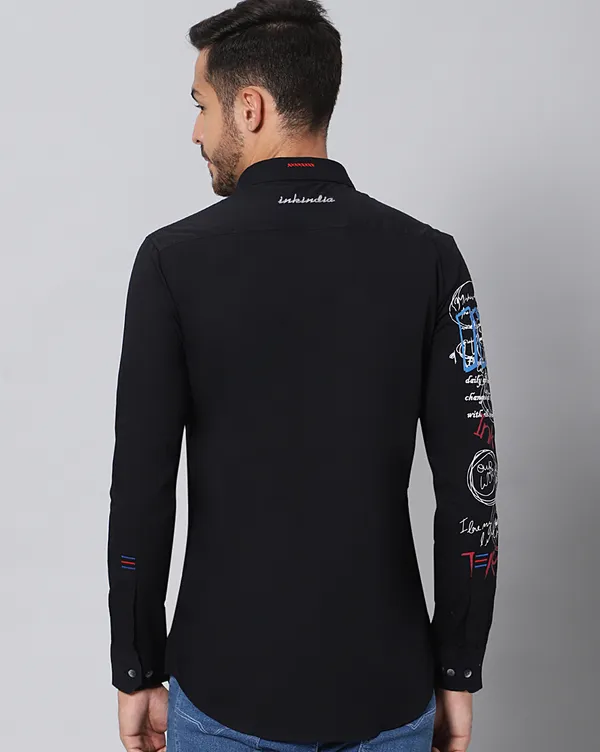 Black_Cotton_Typographic_Slim_Fit_Full_Sleeve_Shirt_For_Men