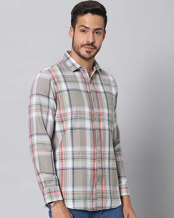 Grey_Cotton_Checks_Slim_Fit_Full_Sleeve_Shirt_For_Men