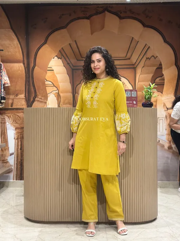 Cotton_cord_set_kurta_pant_set