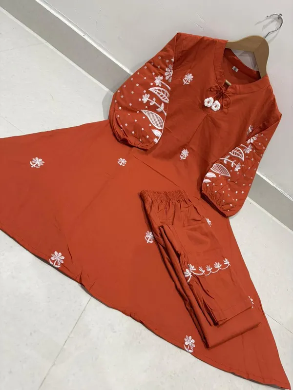Cotton_kurta_pant_cord_set