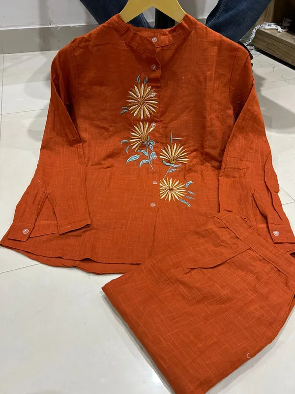 Cotton_Slub_Premium_Kurta_Pant_Set