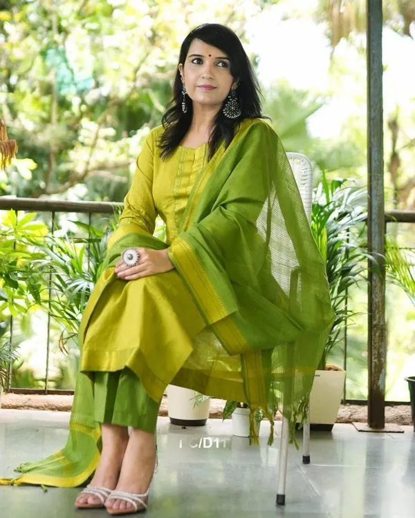 Handloom_South_Cotton_Kurta_Pant_And_Dupatta_Set_South_Cotton_Pants